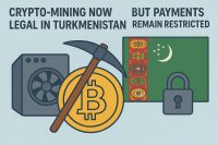 Crypto Mining Now Legal in Turkmenistan, But Payments Remain Restricted