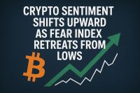 Crypto Sentiment Shifts Upward as Fear Index Retreats from Lows