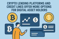 Crypto lending platforms and credit lines offer more options for digital asset holders