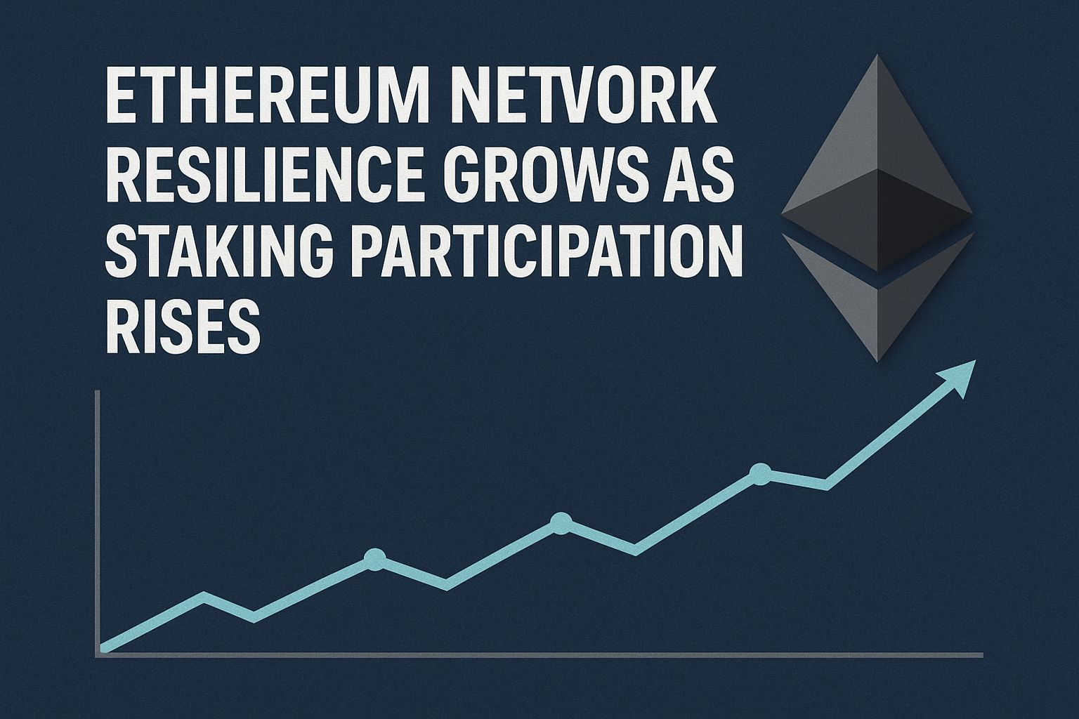Ethereum Network Resilience Grows as Staking Participation Rises