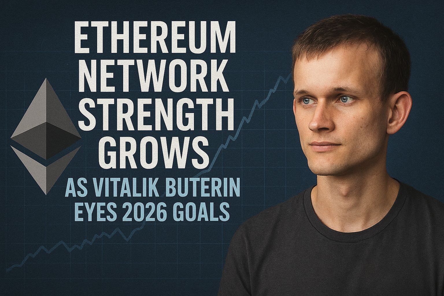 Ethereum Network Strength Grows as Vitalik Buterin Eyes 2026 Goals
