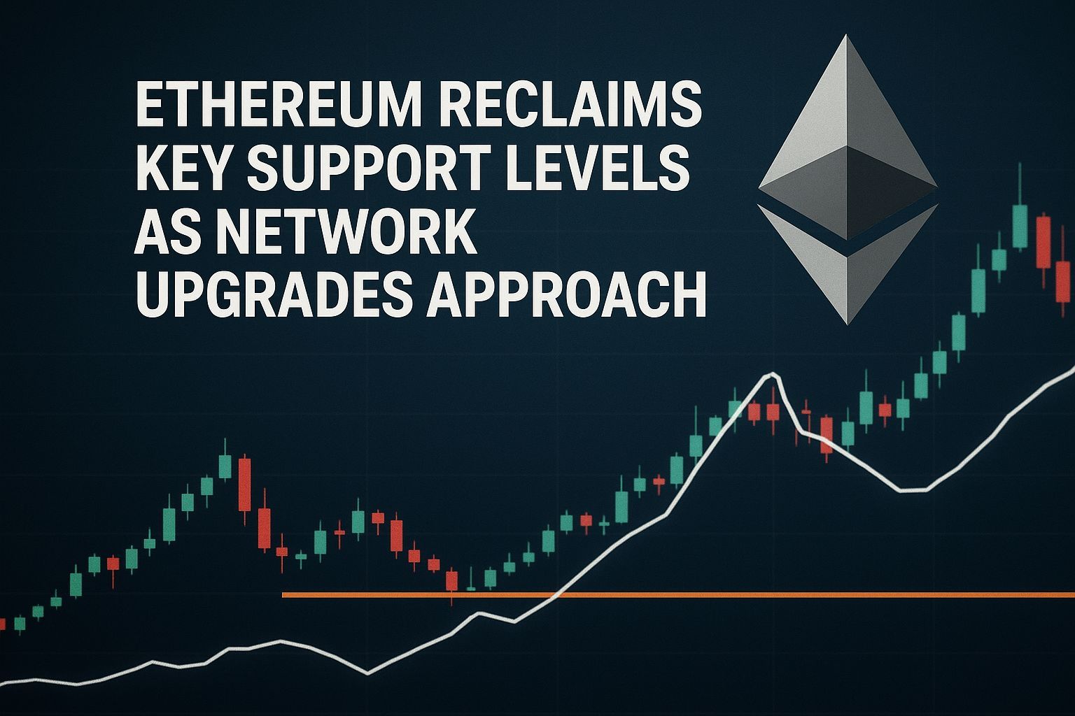 Ethereum Reclaims Key Support Levels as Network Upgrades Approach