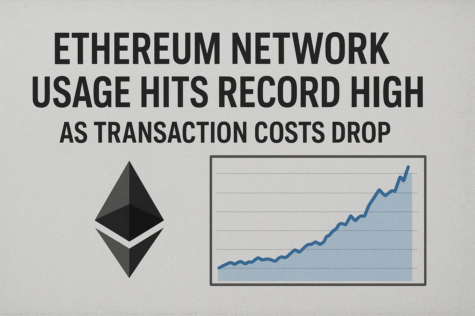 Ethereum network usage hits record high as transaction costs drop