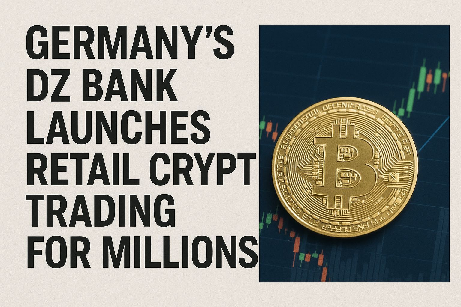 Germany’s DZ Bank Launches Retail Crypto Trading for Millions