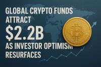 Global Crypto Funds Attract $2.2B as Investor Optimism Resurfaces