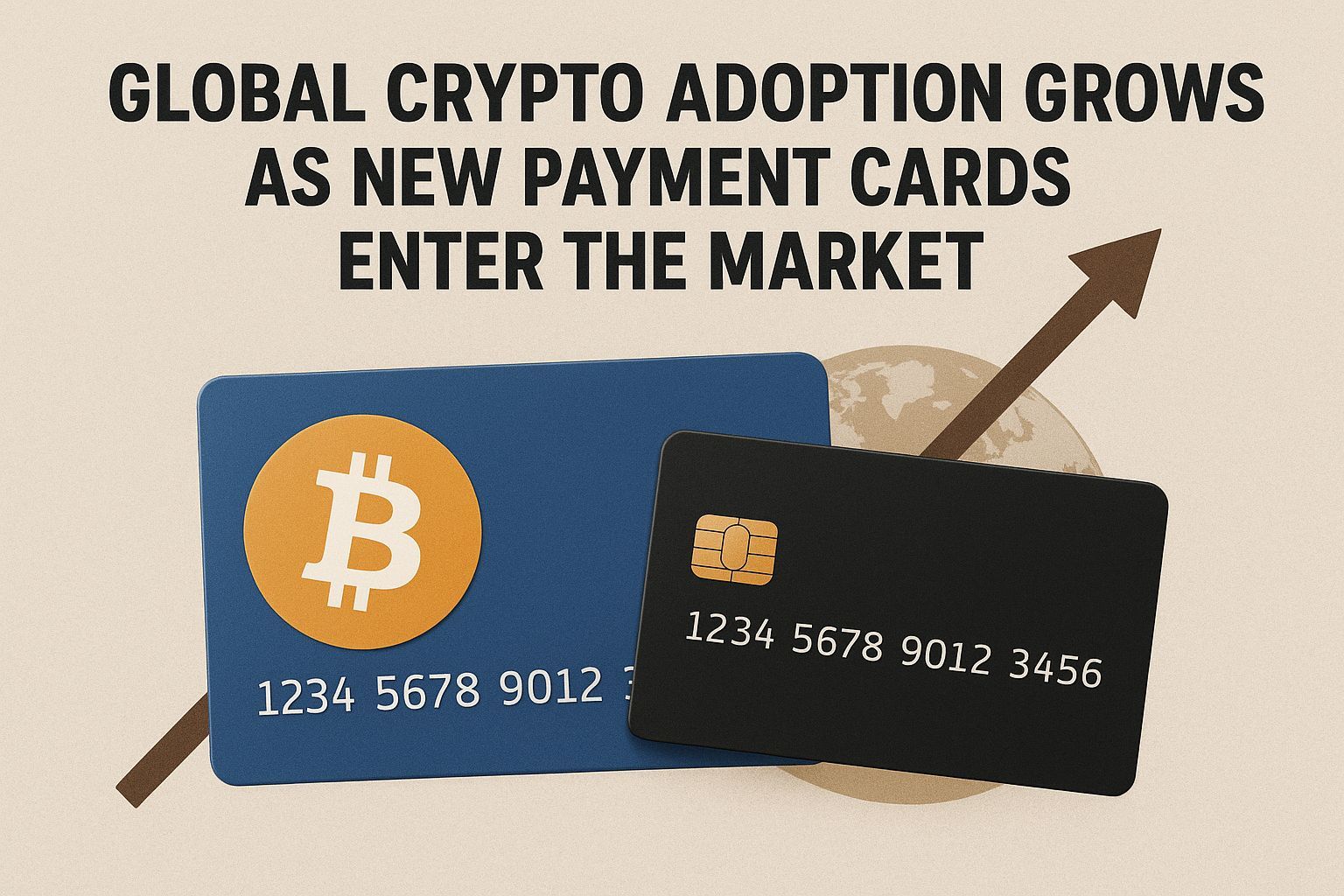 Global crypto adoption grows as new payment cards enter the market