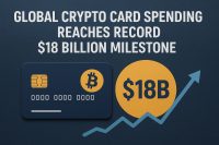 Global crypto card spending reaches record $18 billion milestone