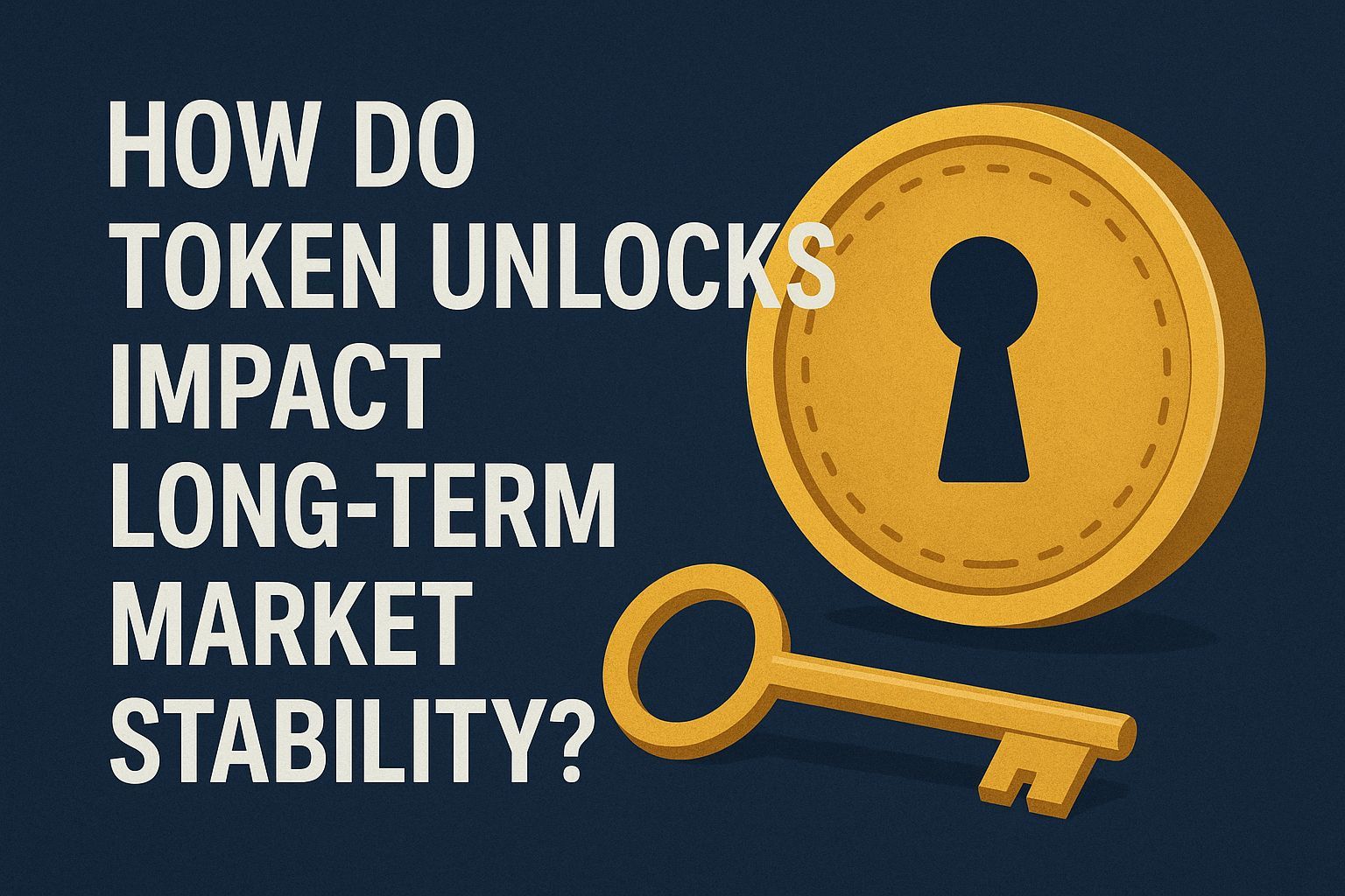 How Do Token Unlocks Impact Long-Term Market Stability?