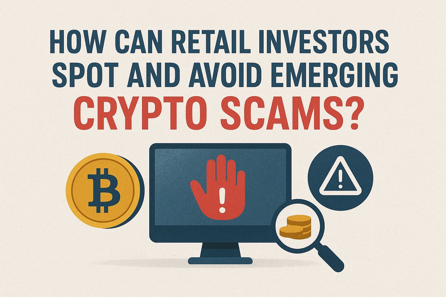 How can retail investors spot and avoid emerging crypto scams?