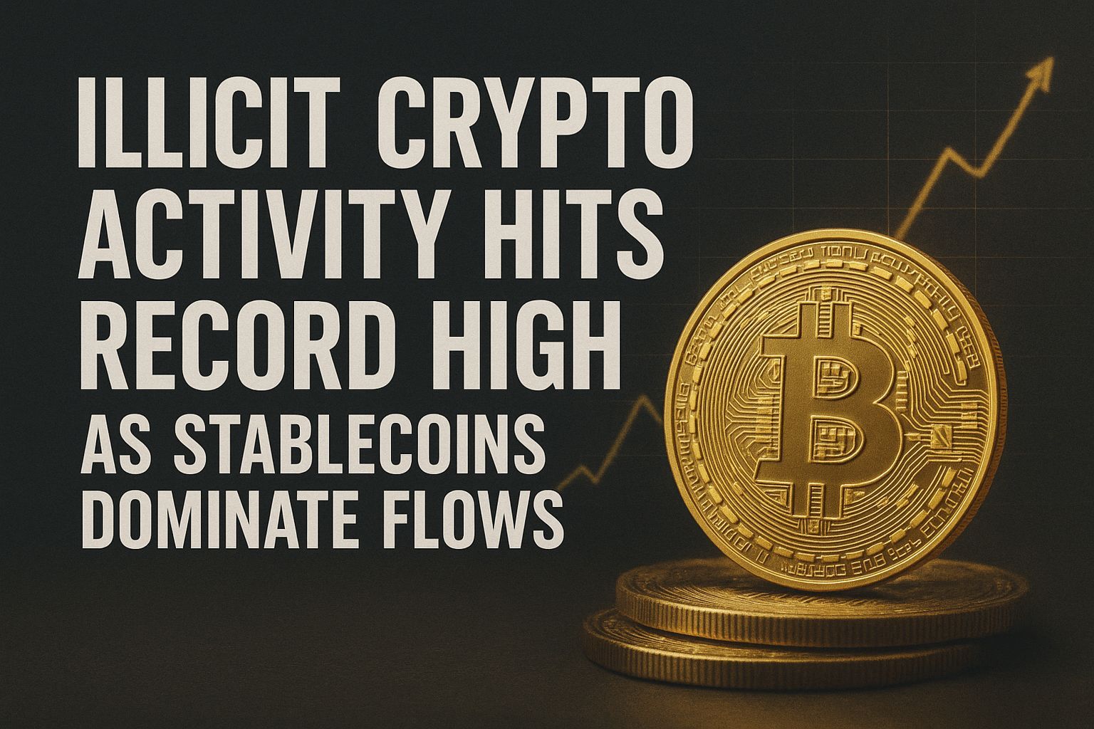 Illicit Crypto Activity Hits Record High as Stablecoins Dominate Flows