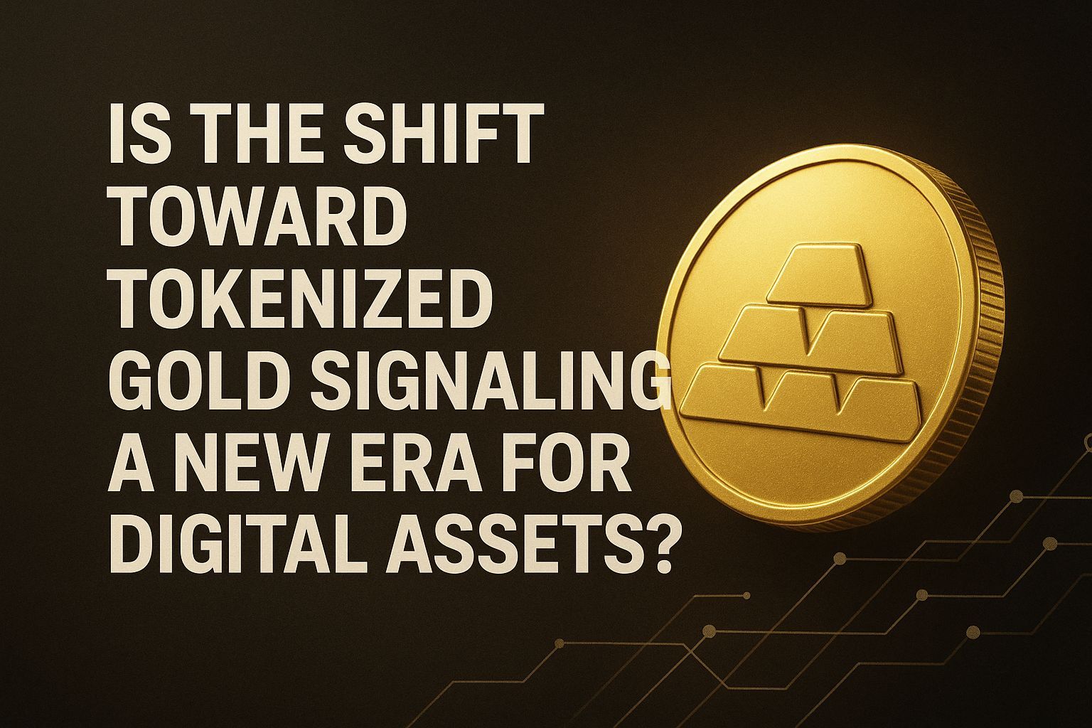 Is the shift toward tokenized gold signaling a new era for digital assets?
