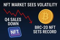 NFT Market Sees Volatility: Q4 Sales Down, But BRC-20 NFT Sets Record