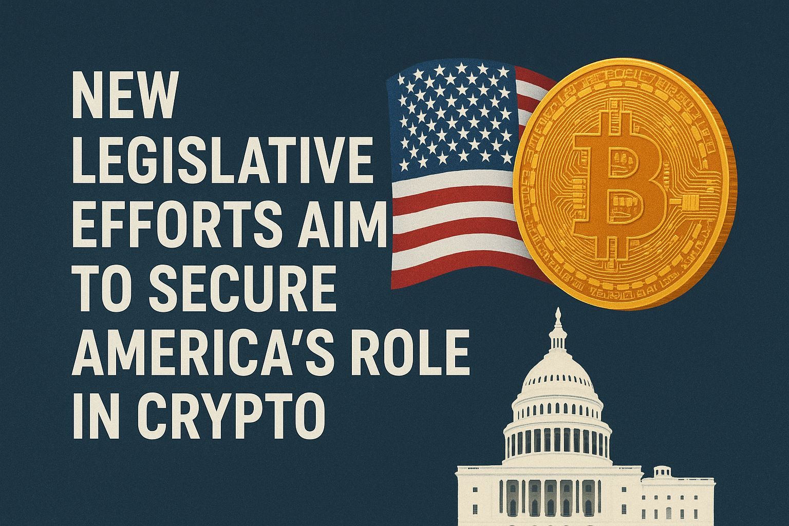 New Legislative Efforts Aim to Secure America’s Role in Crypto
