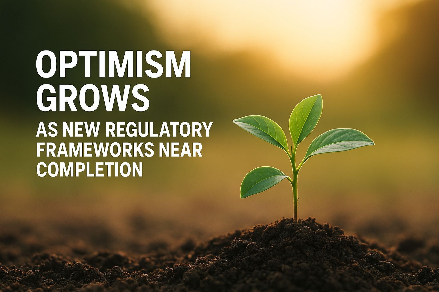 Optimism Grows as New Regulatory Frameworks Near Completion