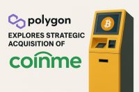Polygon Explores Strategic Acquisition of Bitcoin Kiosk Leader Coinme