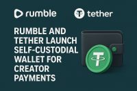 Rumble and Tether Launch Self-Custodial Wallet for Creator Payments