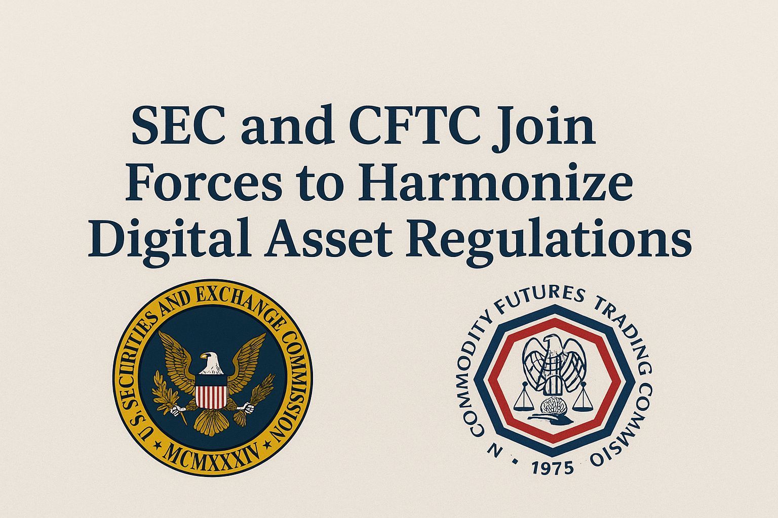 SEC and CFTC Join Forces to Harmonize Digital Asset Regulations