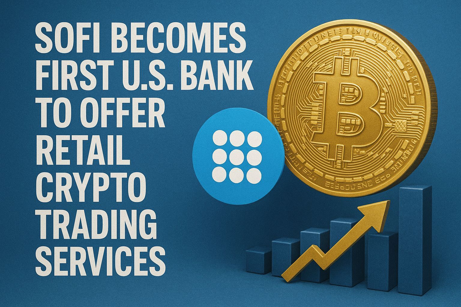 SoFi Becomes First US Bank to Offer Retail Crypto Trading Services