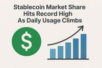 Stablecoin Market Share Hits Record High as Daily Usage Climbs