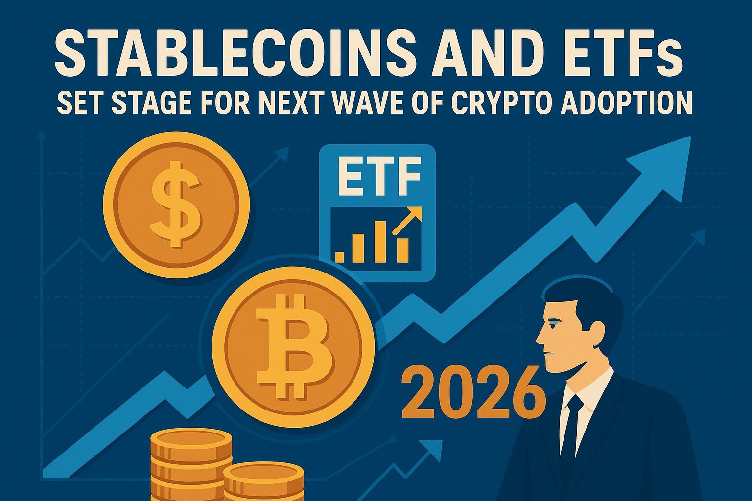 Stablecoins and ETFs Set Stage for Next Wave of Crypto Adoption in 2026
