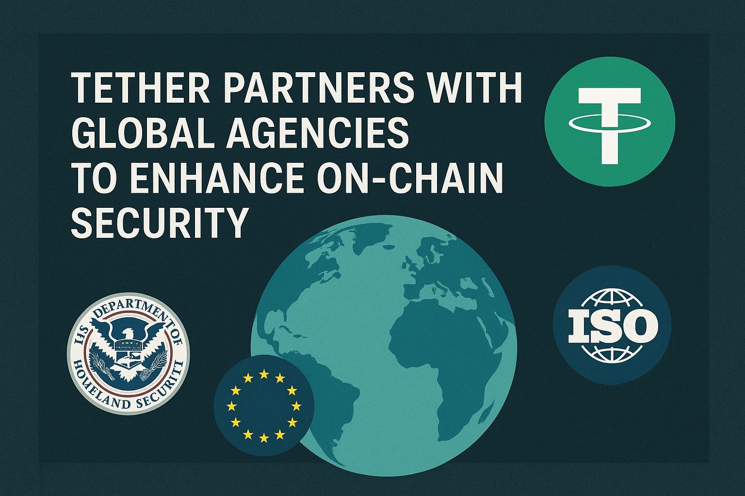 Tether Partners with Global Agencies to Enhance On-Chain Security