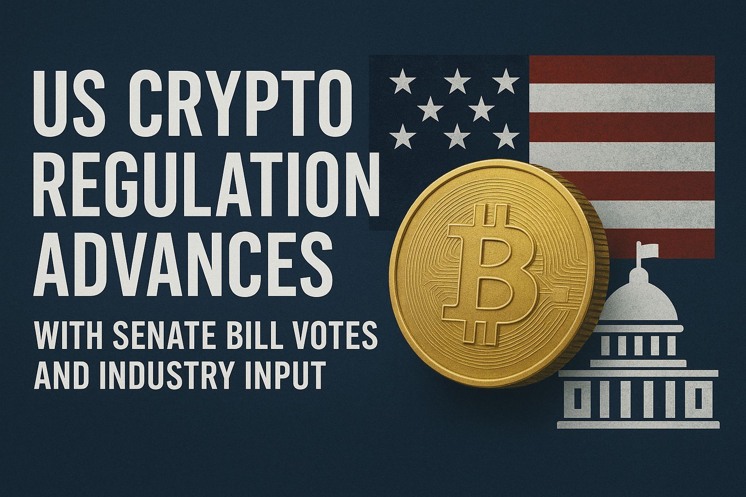US Crypto Regulation Advances With Senate Bill Votes and Industry Input