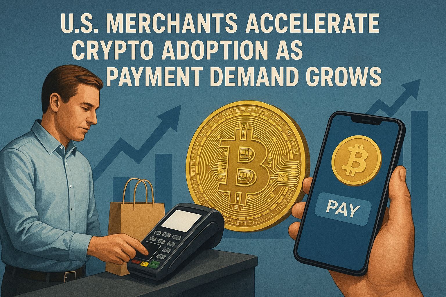 U.S. Merchants Accelerate Crypto Adoption as Payment Demand Grows