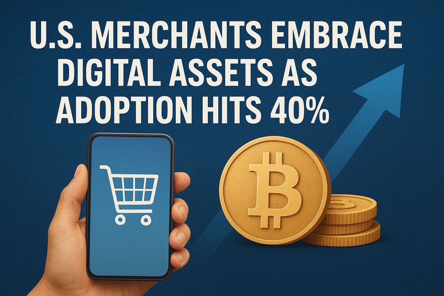 U.S. Merchants Embrace Digital Assets as Adoption Hits 40 Percent