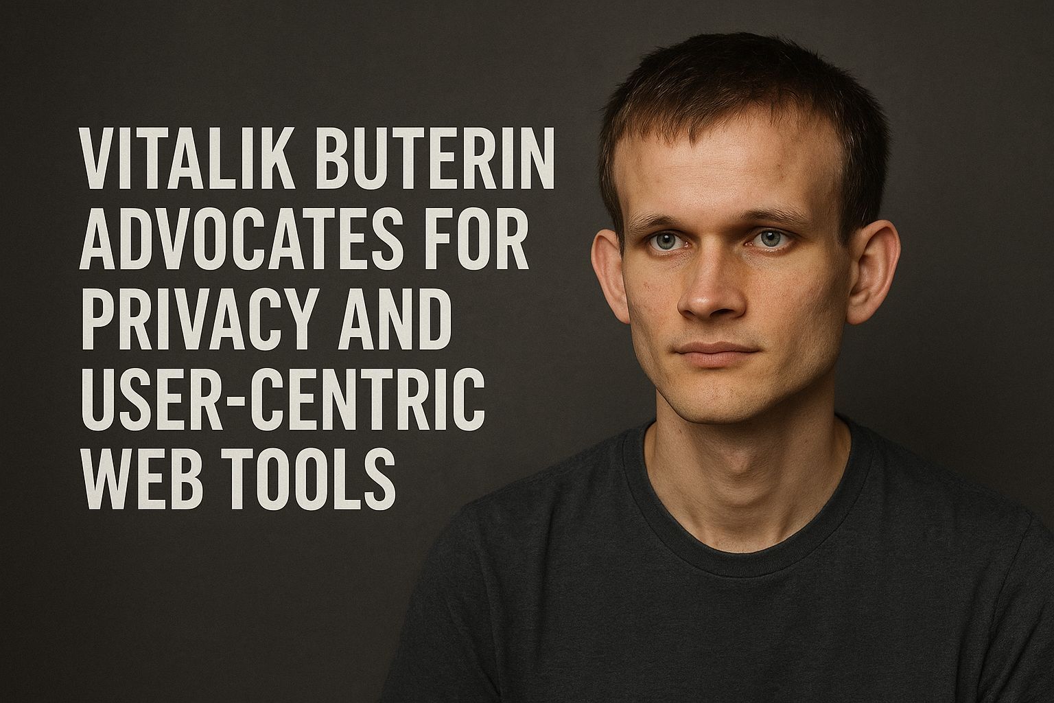 Vitalik Buterin Advocates for Privacy and User-Centric Web Tools