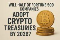 Will Half of Fortune 500 Companies Adopt Crypto Treasuries by 2026?