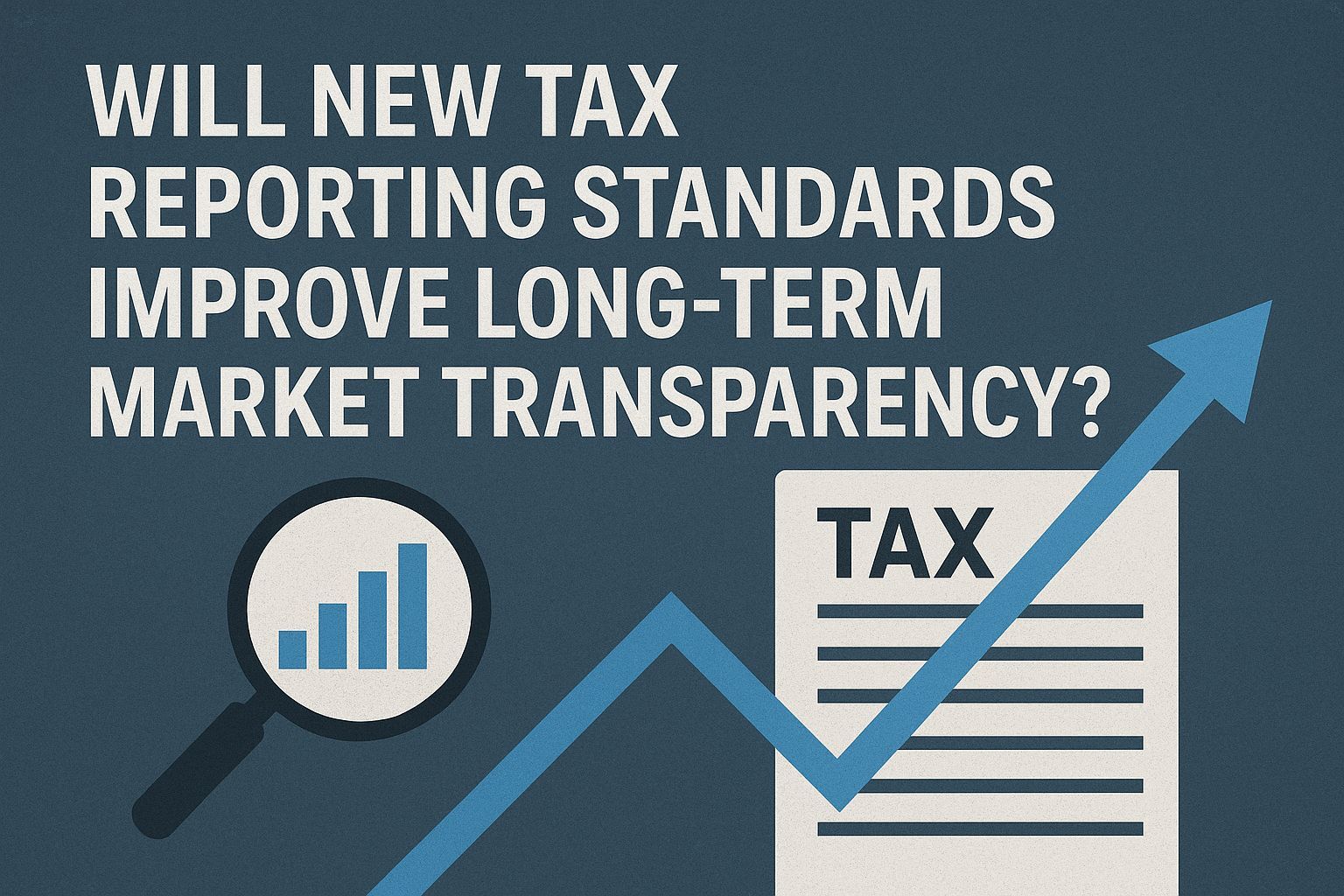 Will New Tax Reporting Standards Improve Long-Term Market Transparency?