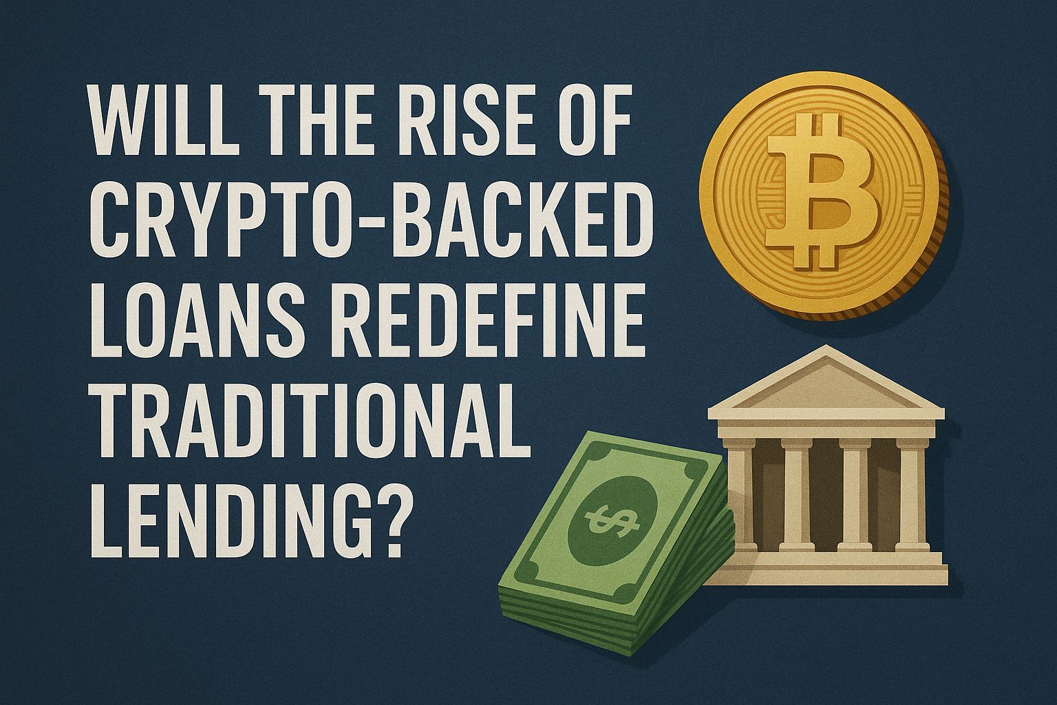 Will the rise of crypto-backed loans redefine traditional lending?