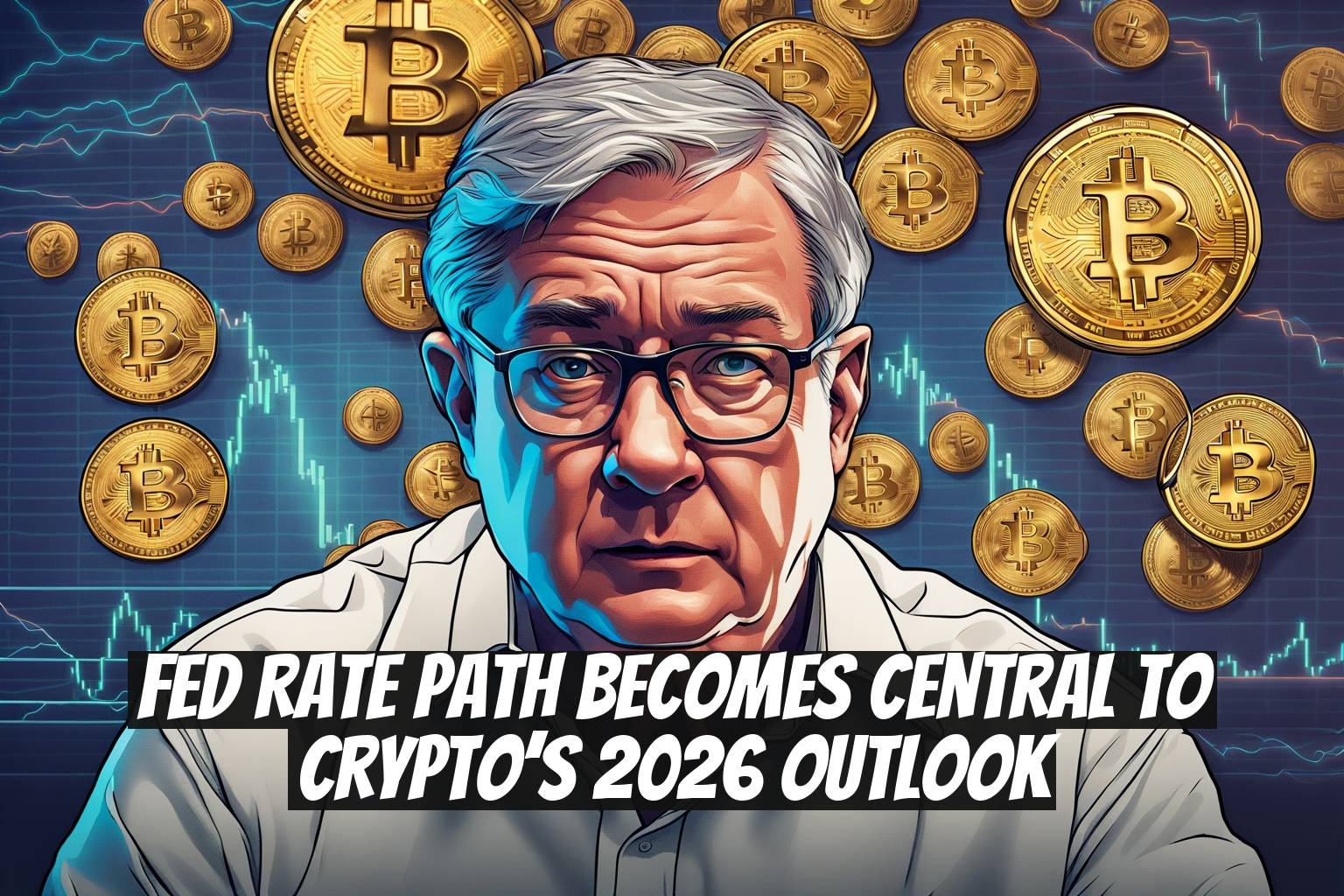 Fed Rate Path Becomes Central to Crypto’s 2026 Outlook