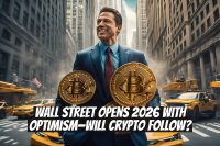 Wall Street Opens 2026 With Optimism—Will Crypto Follow?