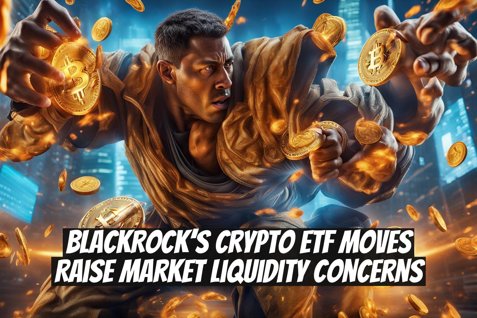 BlackRock’s Crypto ETF Moves Raise Market Liquidity Concerns