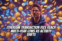 Ethereum transaction fees reach multi-year lows as activity shifts