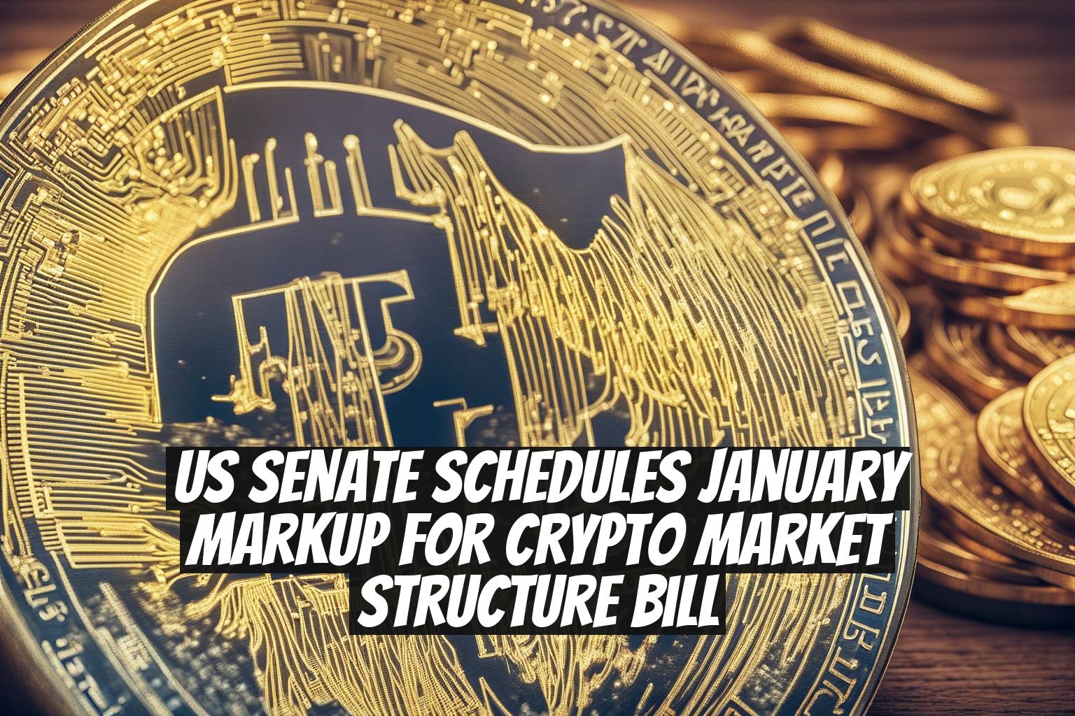 US Senate Schedules January Markup for Crypto Market Structure Bill