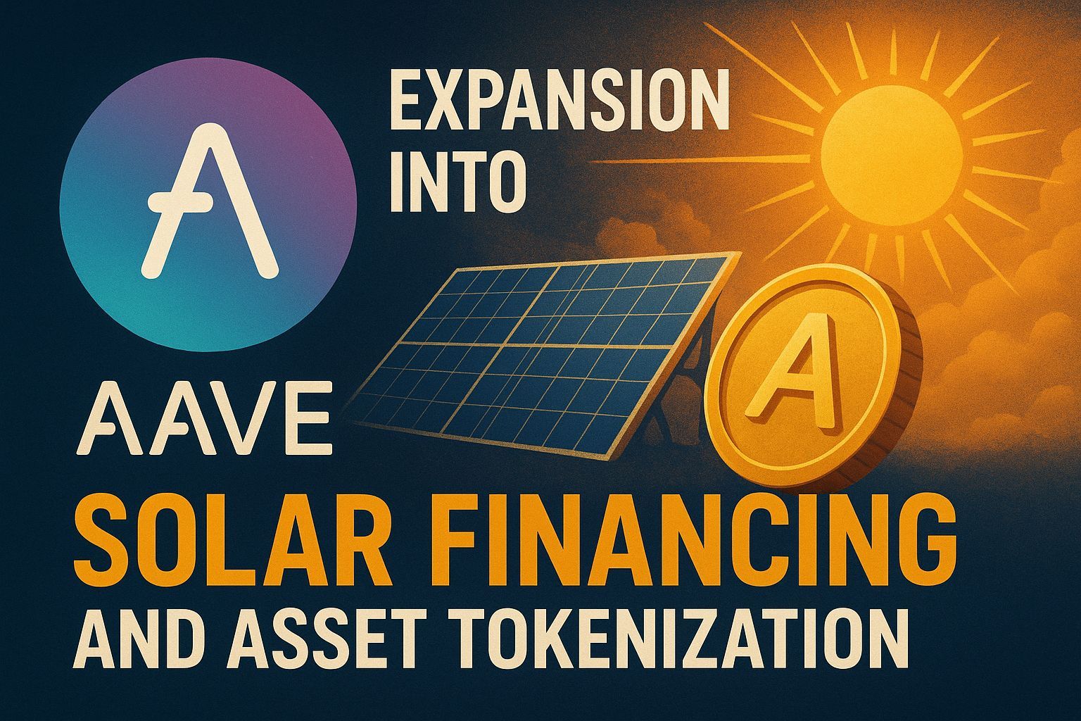 Aave Eyes Expansion into Solar Financing and Asset Tokenization