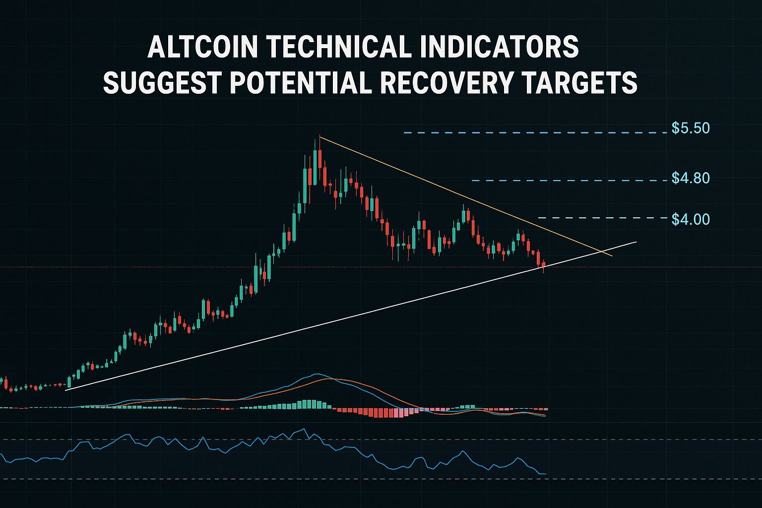 Altcoin Technical Indicators Suggest Potential Recovery Targets