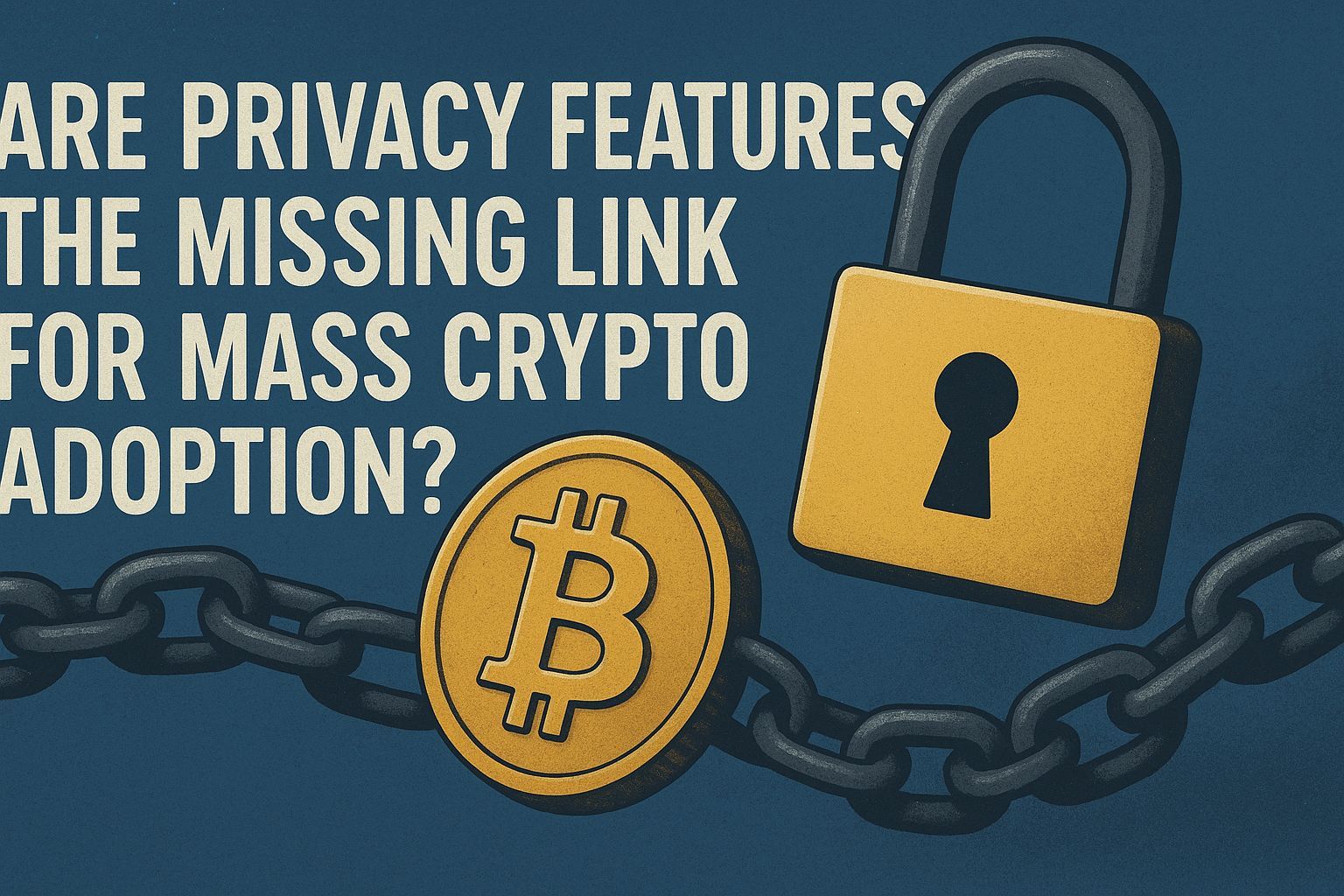 Are Privacy Features the Missing Link for Mass Crypto Adoption?