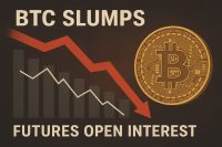 BTC Slumps with Falling Futures Open Interest