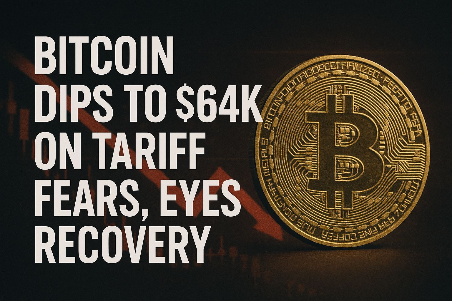 Bitcoin Dips to $64K on Tariff Fears, Eyes Recovery
