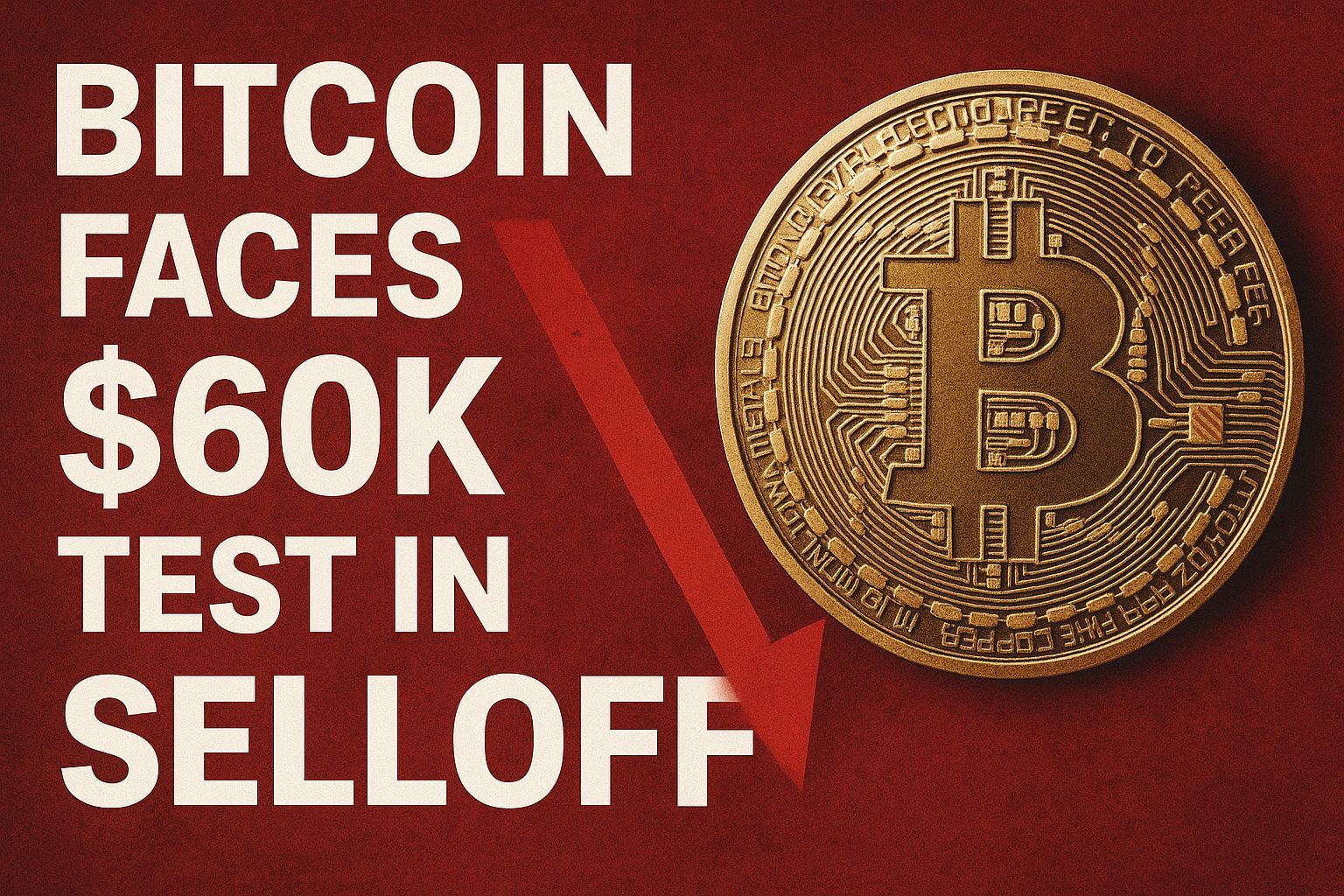 Bitcoin Faces $60K Test in Selloff