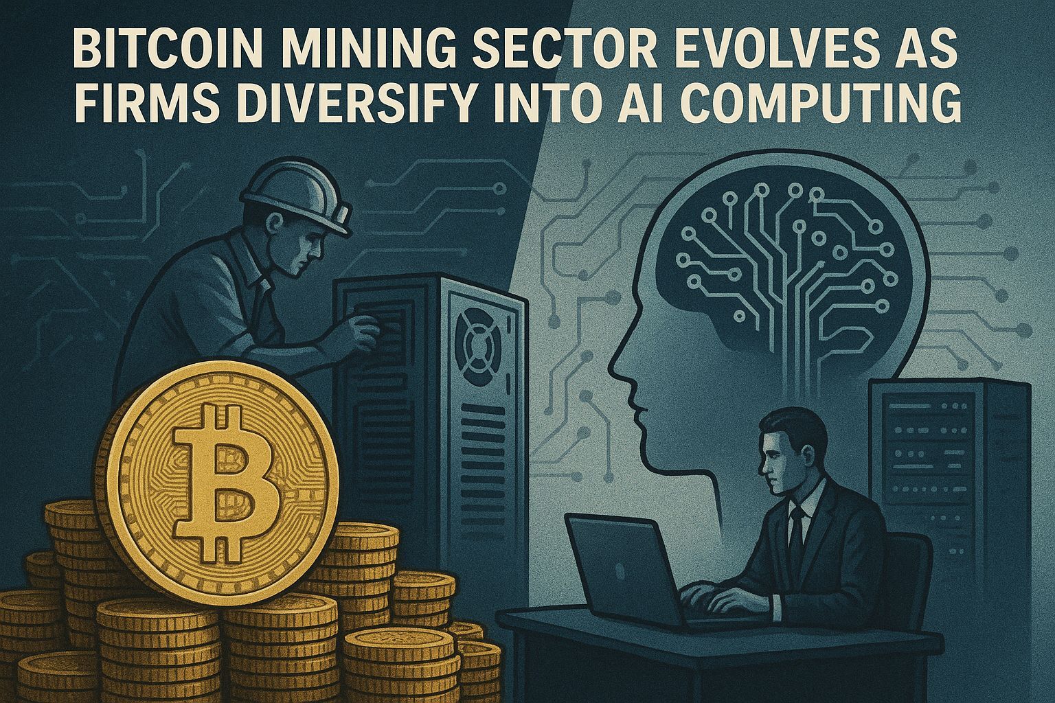 Bitcoin Mining Sector Evolves as Firms Diversify into AI Computing