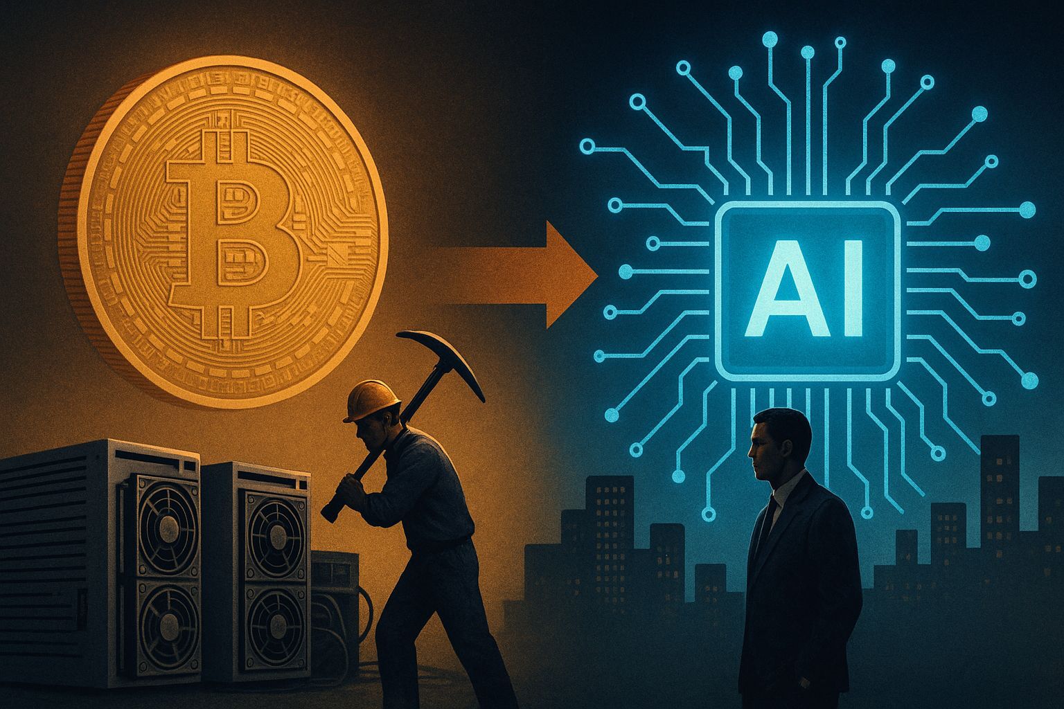 Bitcoin Mining Sector Shifts Focus Toward AI Infrastructure Growth