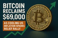 Bitcoin Reclaims $69,000 as Cooling US Inflation Sparks Relief Rally