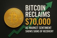 Bitcoin Reclaims $70,000 as Market Sentiment Shows Signs of Recovery