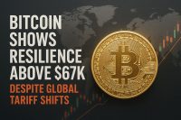 Bitcoin Shows Resilience Above $67K Despite Global Tariff Shifts