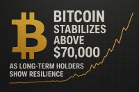 Bitcoin Stabilizes Above $70,000 as Long-Term Holders Show Resilience