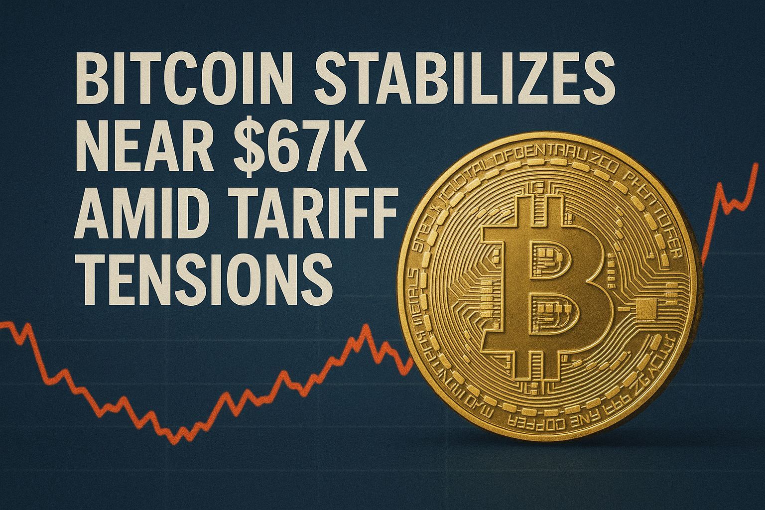 Bitcoin Stabilizes Near $67K Amid Tariff Tensions
